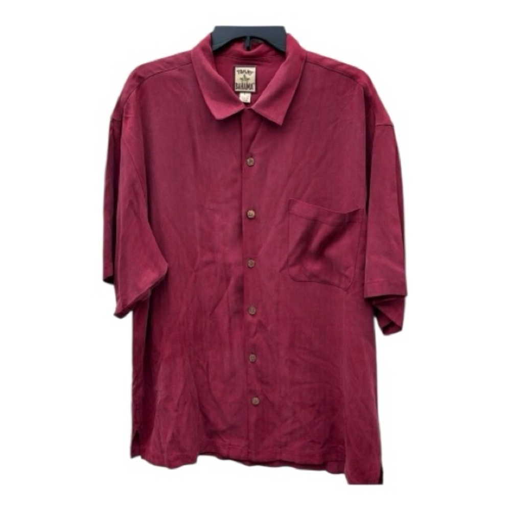 Tommy Bahama Red Casual Button Down Shirt Sz large